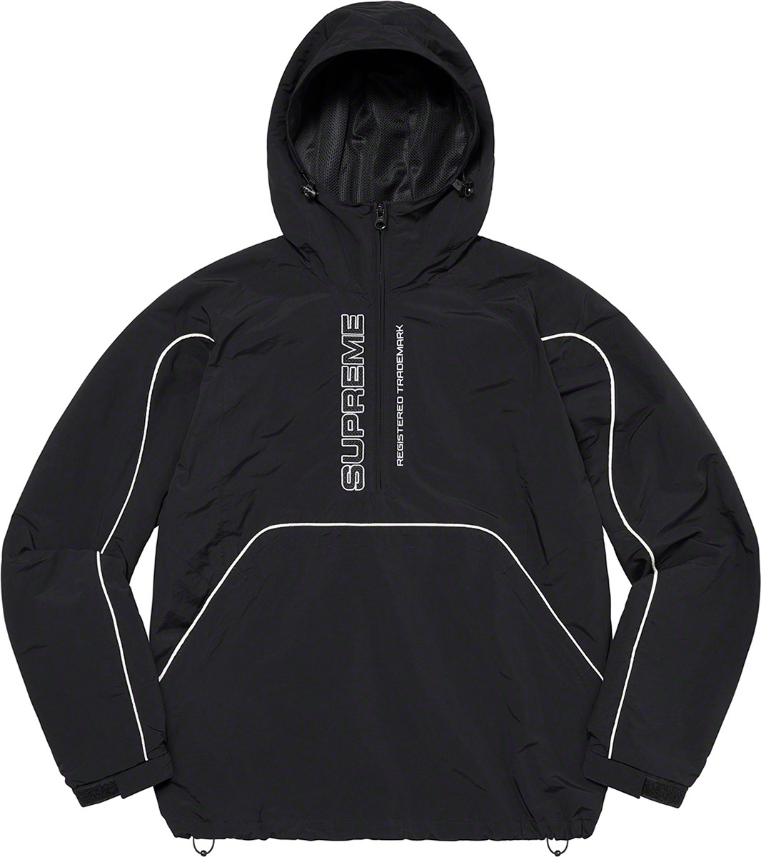 Paneled Half Zip Pullover view 10
